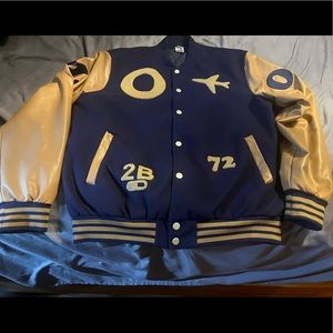 Nice Two Tone Varsity Jacket